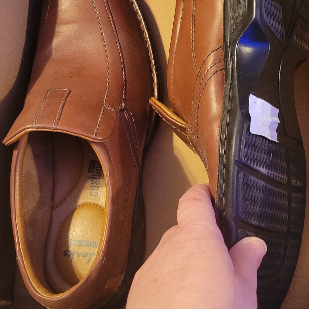 Clarks Brown Loafers